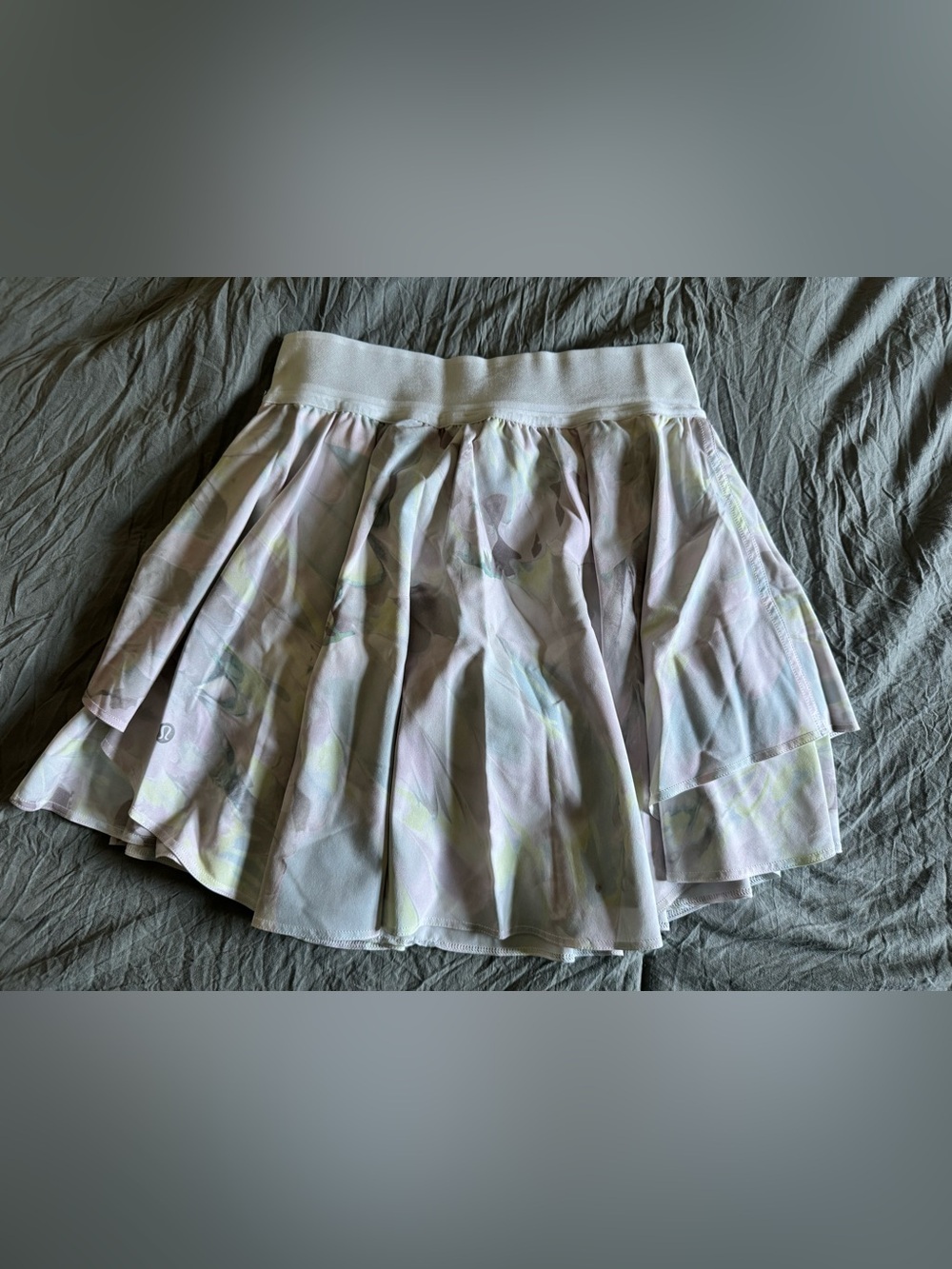 Women’s Lululemon Court Rival HR Skirt Skort Size 4 Marble Print Worn Once